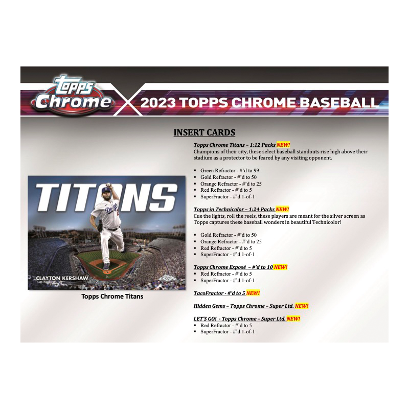 2023 Topps Chrome Baseball Hobby 12 Box Case、mySite、waistdrama