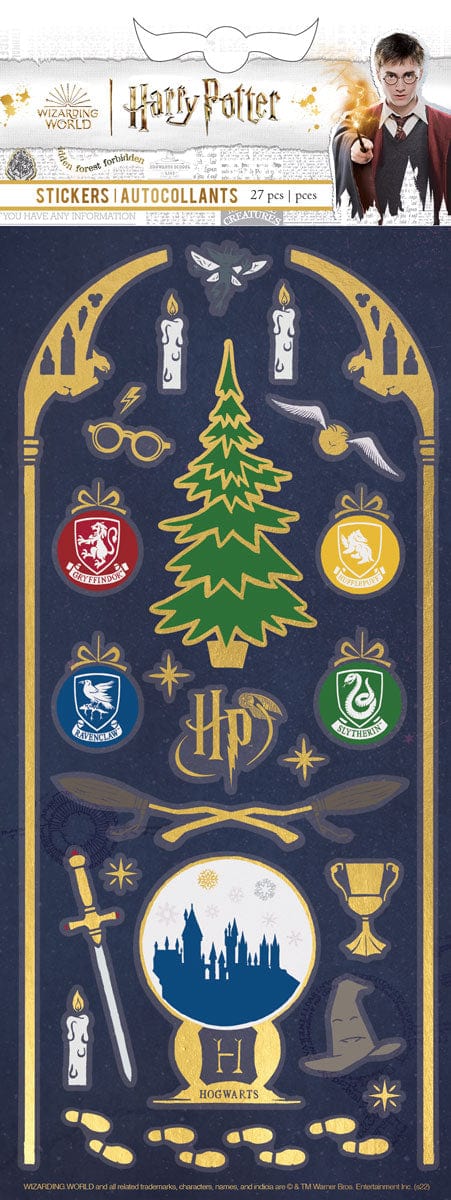  Harry Potter Stickers - Foil Christmas at Hogwarts、mySite、ghnorth