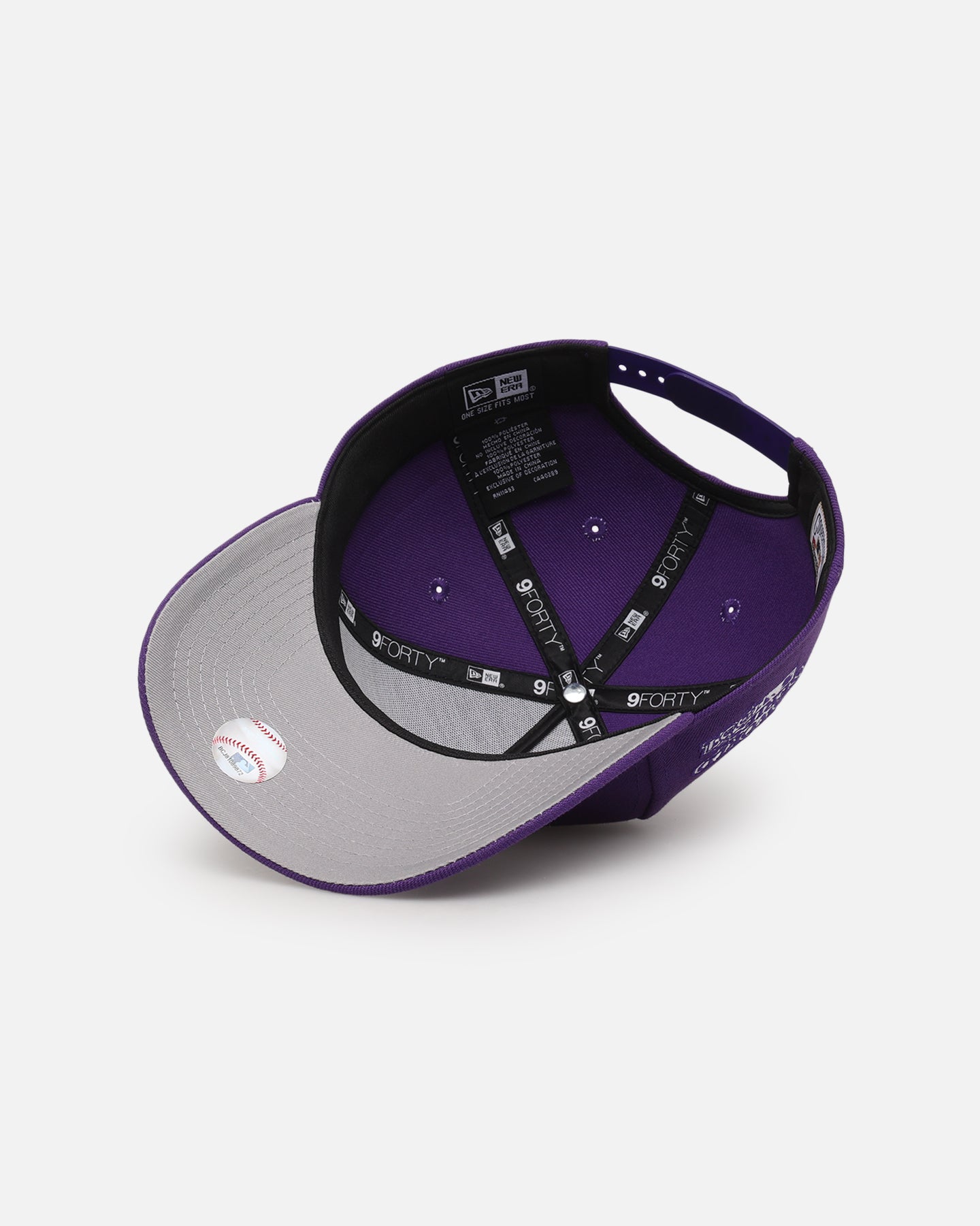 New Era Los Angeles Dodgers 'Upside Down LA Polychromatic' 9FORTY A-Frame Snapback Purple、mySite、zt4zffjzw