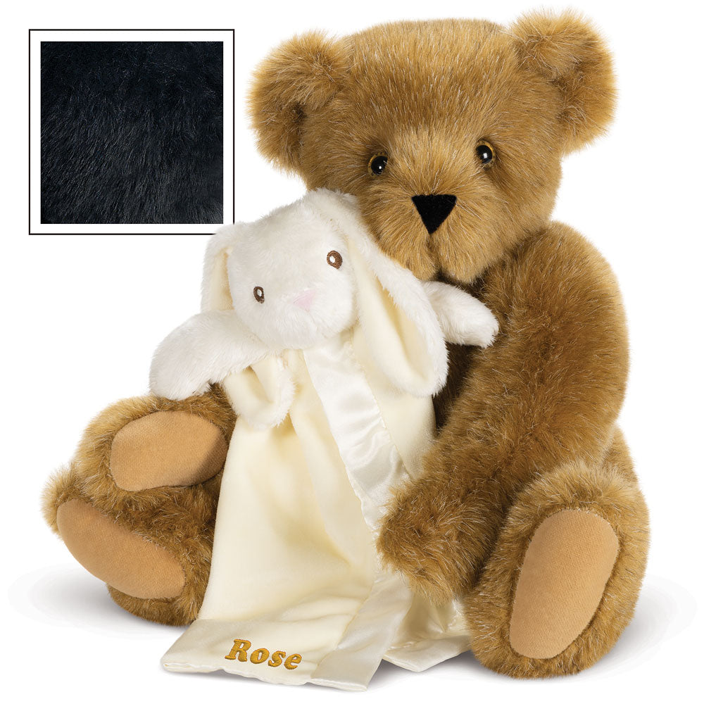 15 In. Cuddle Buddies Gift Set with Bunny Blanket、mySite、g9winljtr