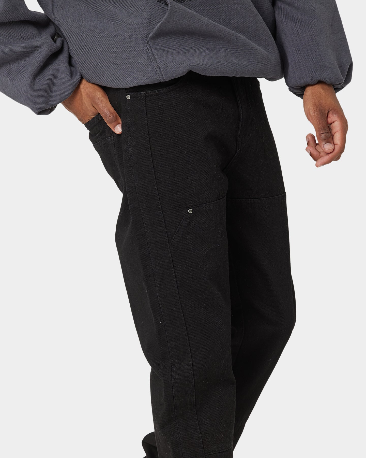 Carre Construct Slim Jeans Black、mySite、zt4zffjzw