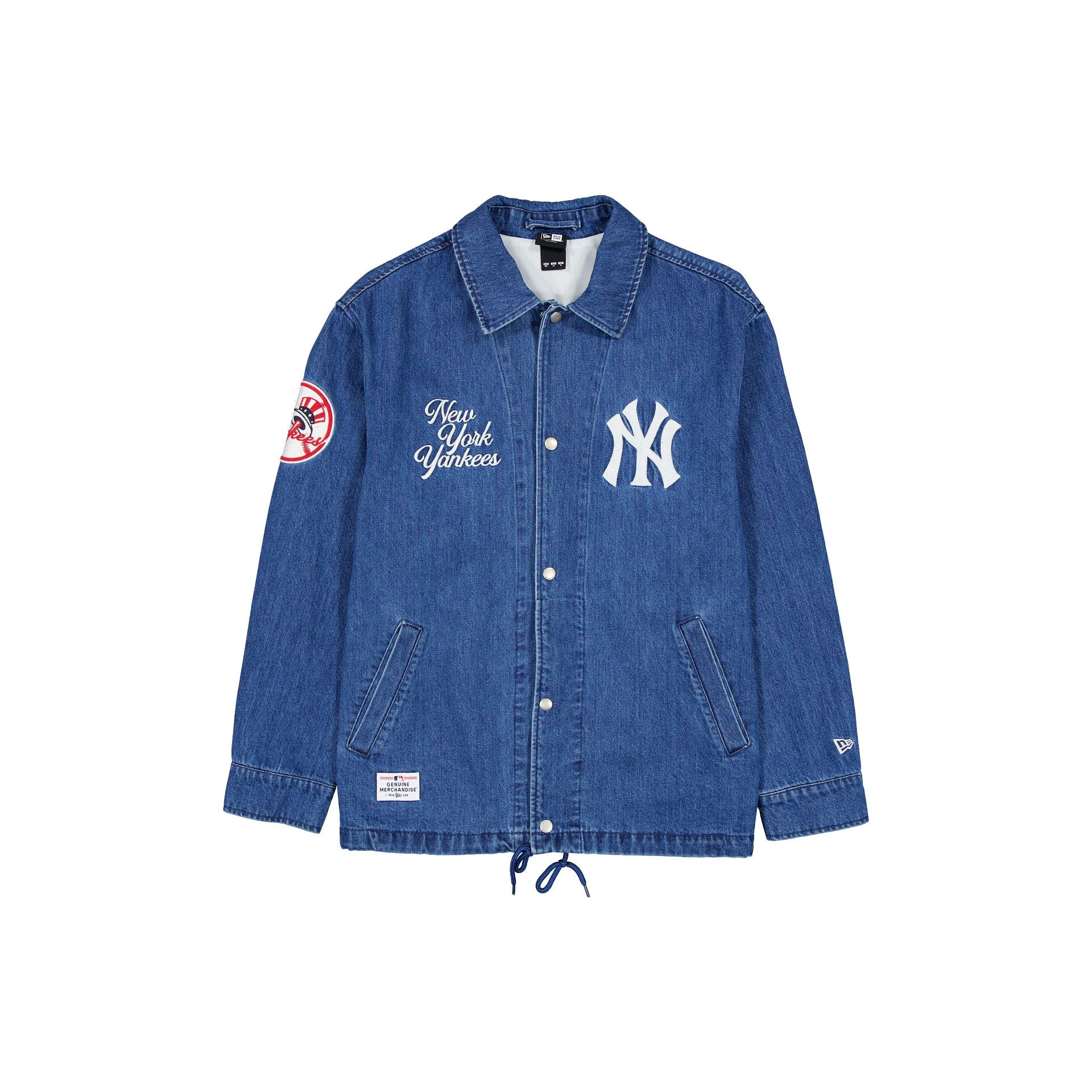 New York Yankees Denim Coach's Jacket、mySite、vikingsvslions