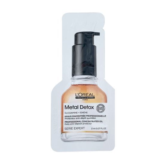  L'Oreal Professionnel Metal Detox Professional Concentrated Oil 2ml Sachet、mySite、elrpsem3k
