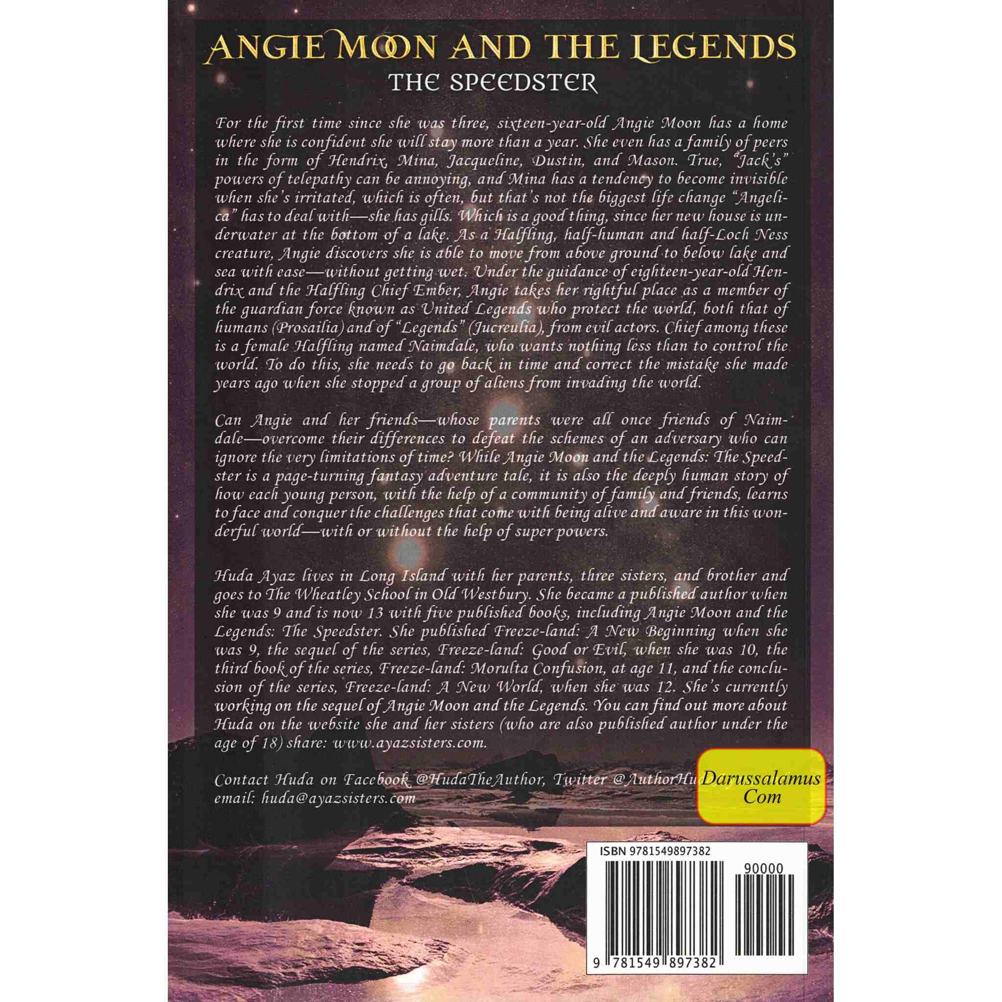 Angie Moon And The Legends The Speedster By Huda Ayaz、mySite、topwebapps