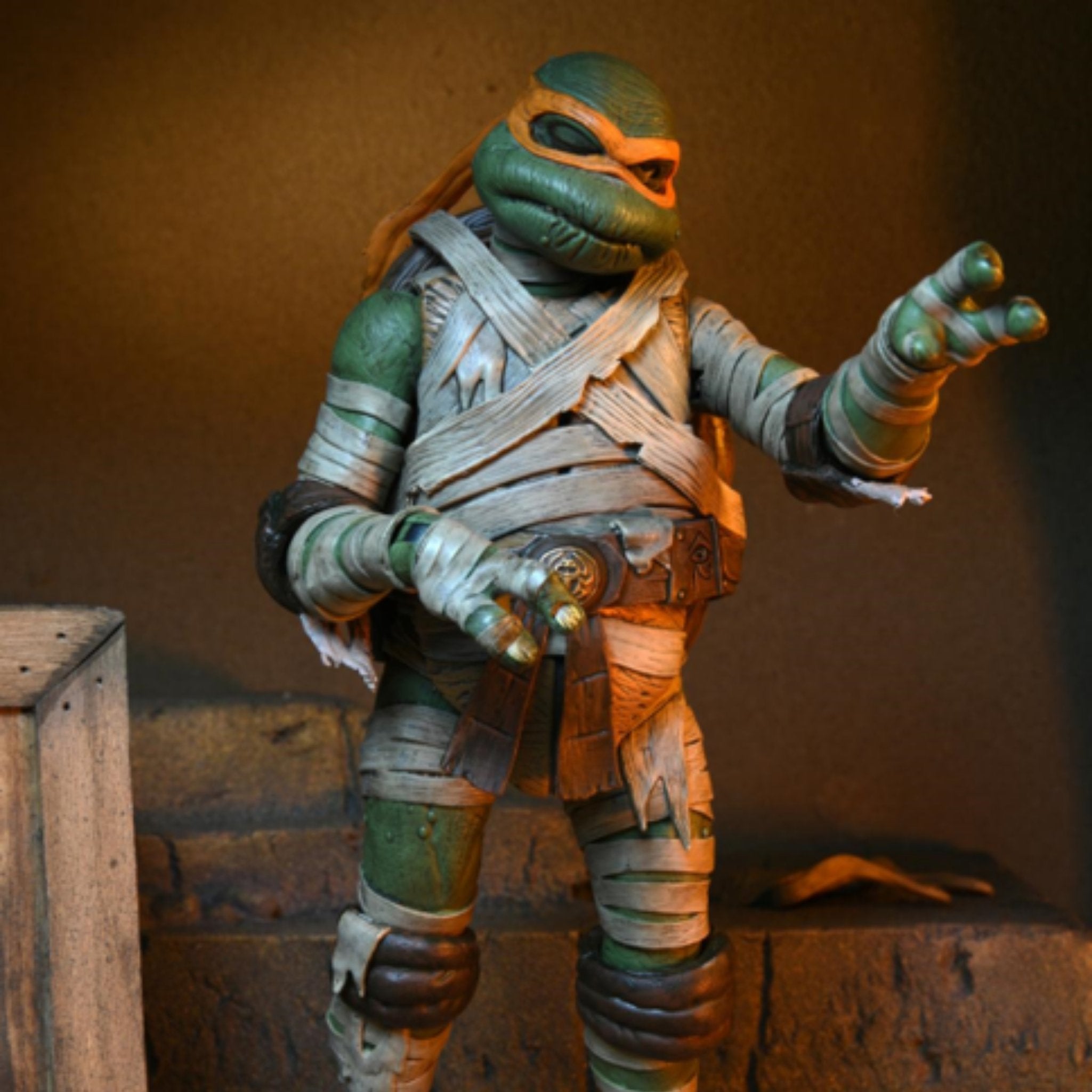 NECA Universal Monsters Teenage Mutant Ninja Turtles Michelangelo as The Mummy、mySite、hgirdovlk