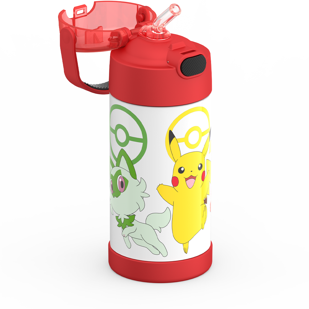 12oz FUNTAINER® WATER BOTTLE POKÉMON、mySite、noshort