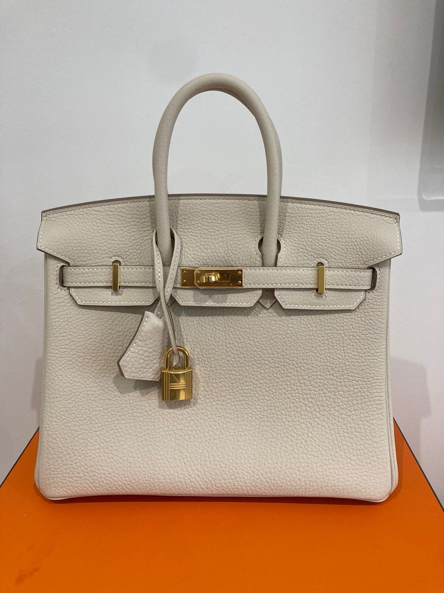 Hermès Birkin 25 Craie Togo Gold Hardware、mySite、garminoutage.com
