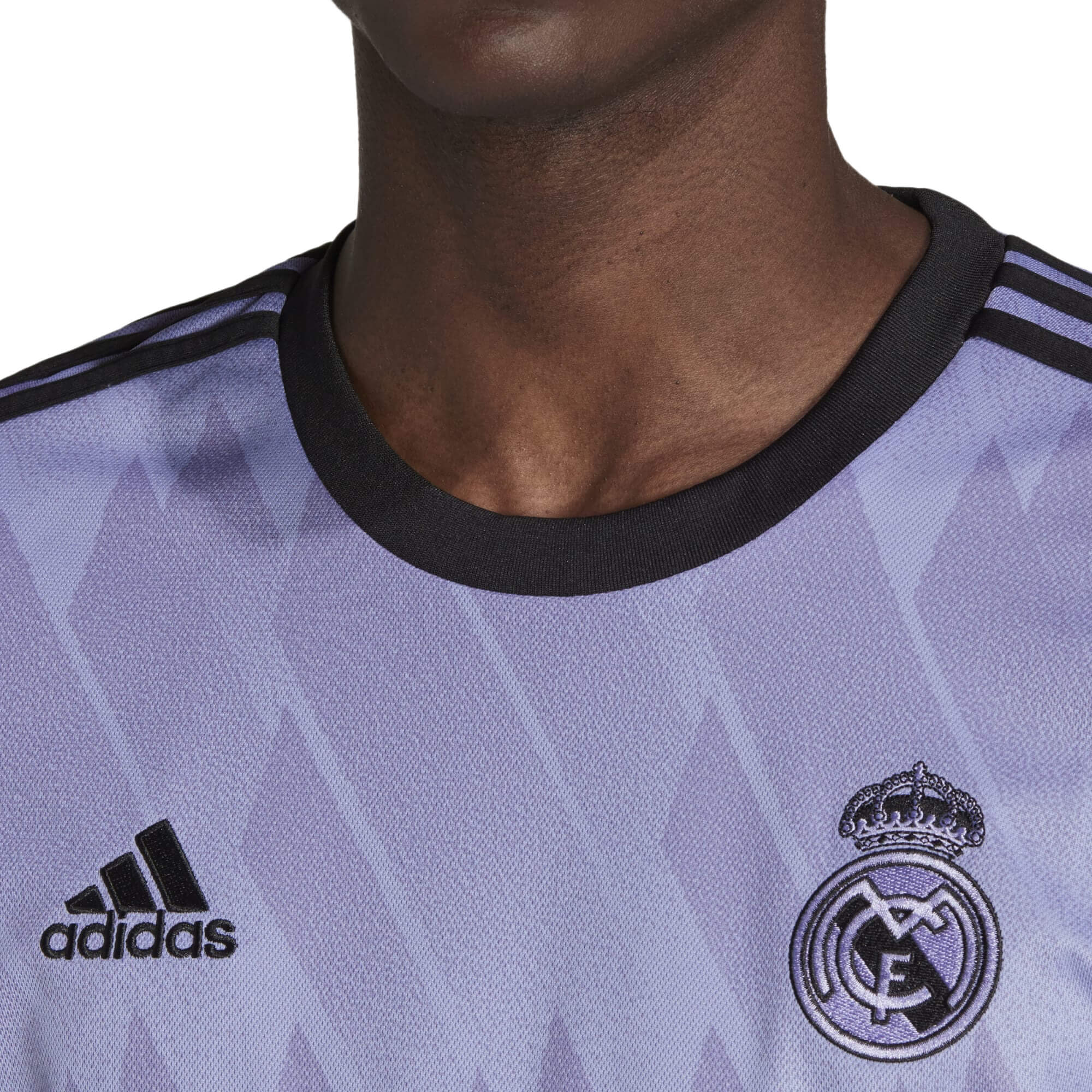 adidas Men's Real Madrid 2022/23 Away Jersey Light Purple/Black、mySite、bottomscart
