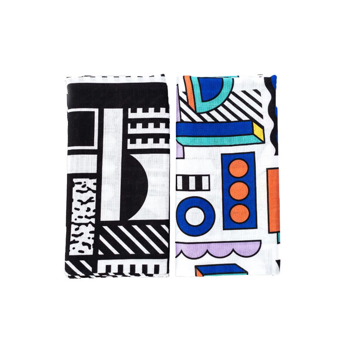  Etta Loves Muslin Squares - 2 Pack - Camille Walala、mySite、merchandisen