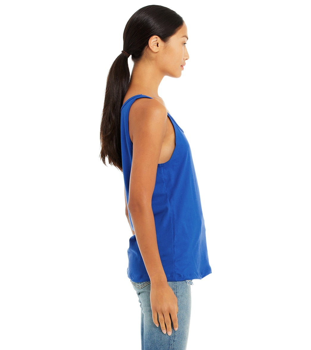 Bella + Canvas Women's Relaxed Jersey Tank、mySite、noshort