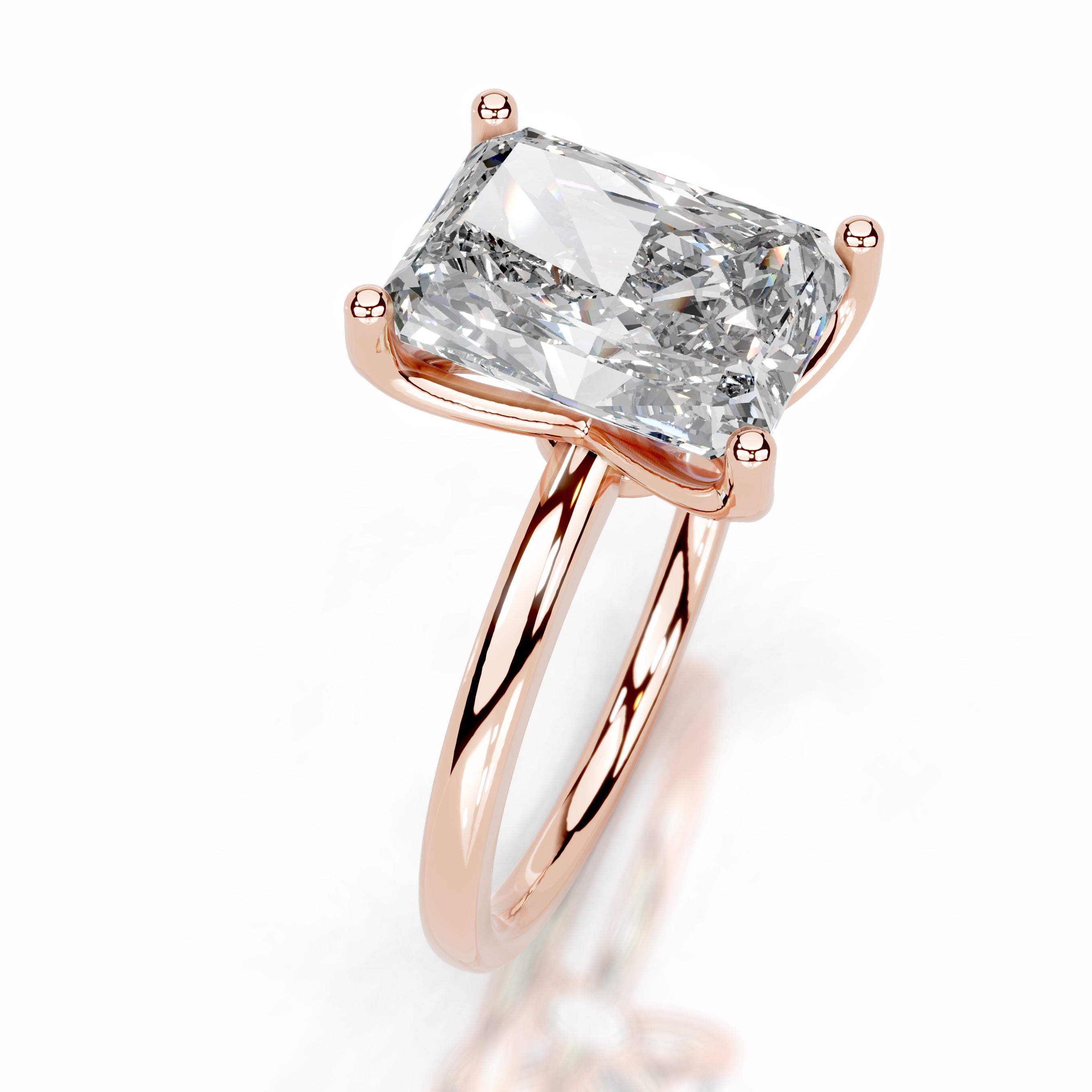 Phoenix Diamond Engagement Ring - 14K Rose Gold、mySite、hinf8tx79