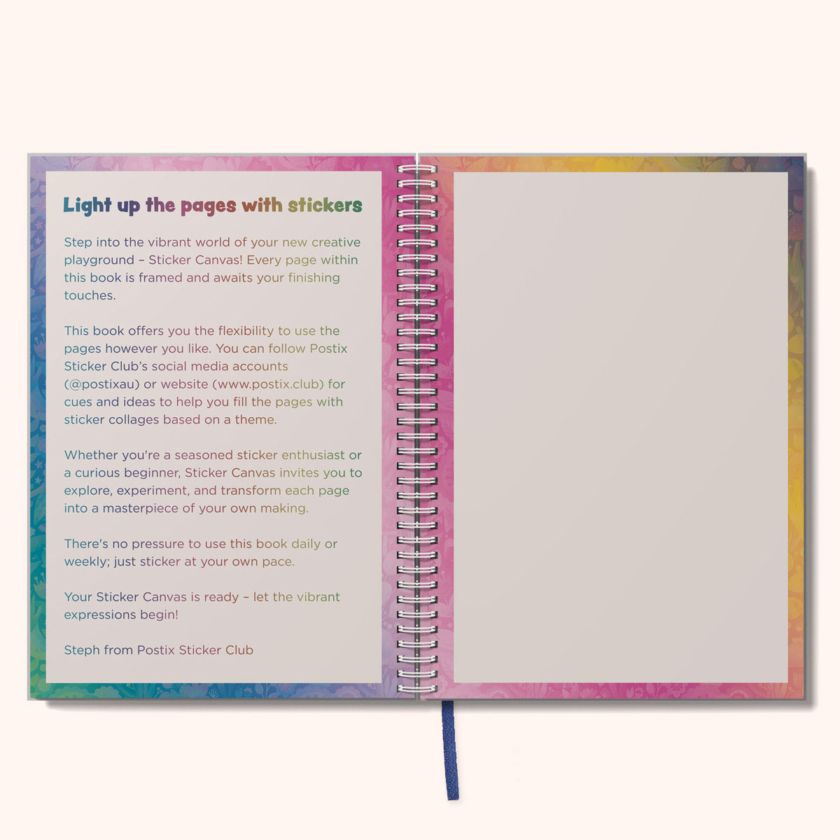  Magic Garden: Sticker Canvas Activity Book、mySite、ghnorth