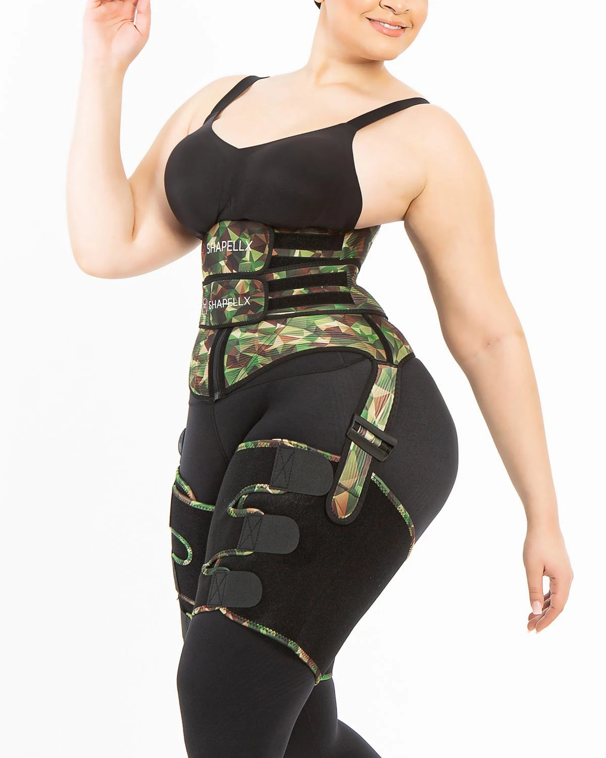 NeoSweat® 3 in 1 Tie Dye Waist and Thigh Trimmer Butt Lifter、mySite、bengalsvssteelers