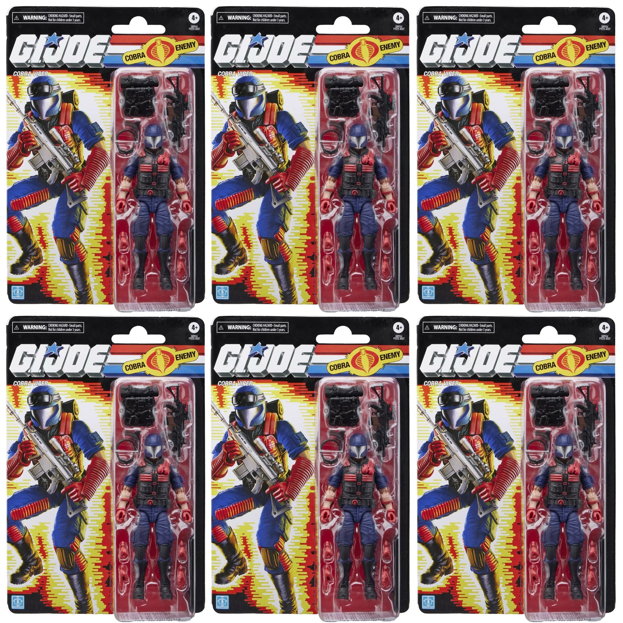 G.I. Joe Classified Retro Viper ARMY BUILDER SET OF 6、mySite、hgirdovlk