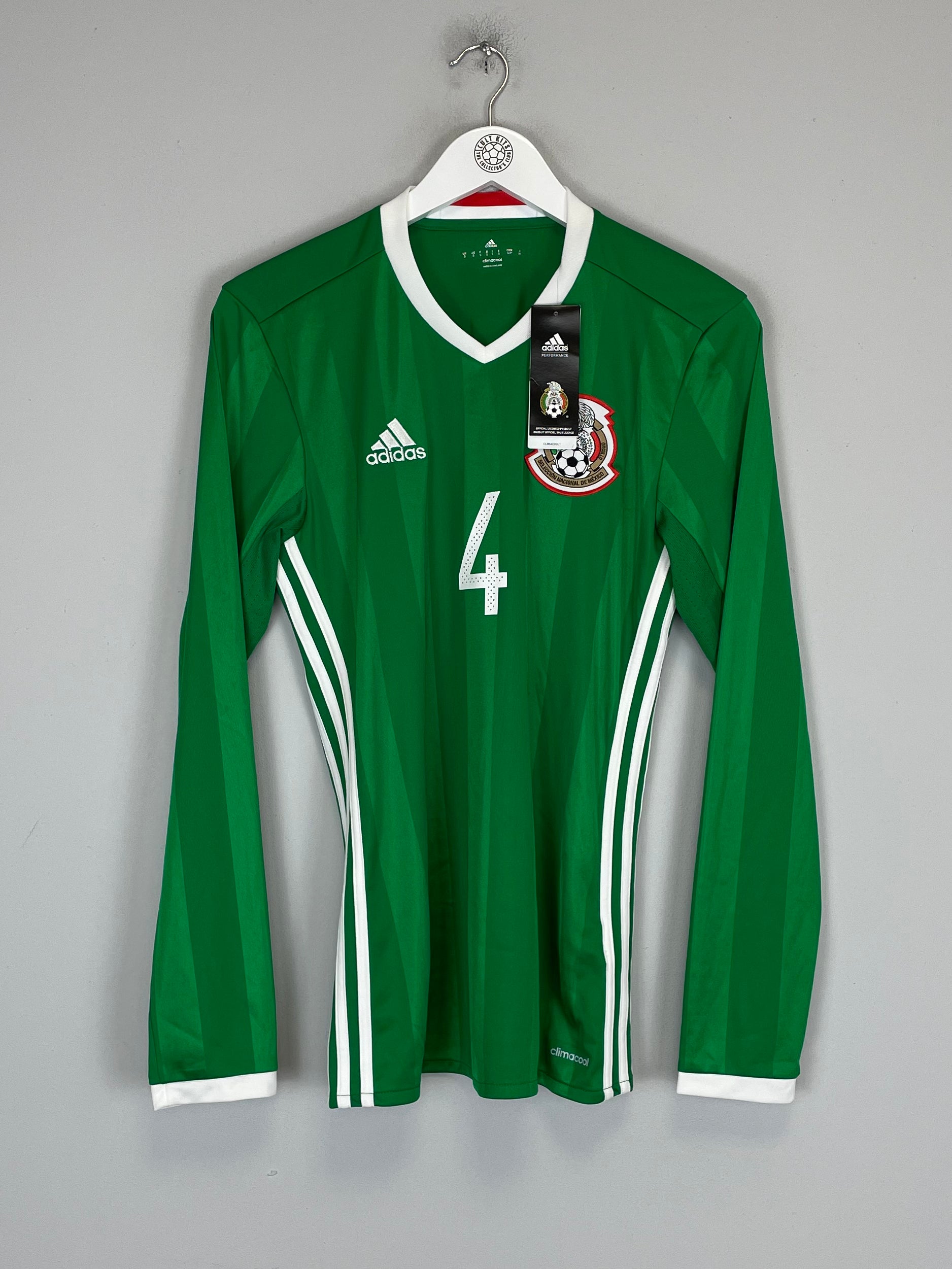 2016/17 MEXICO R.MARQUEZ #4 *BNWT* L/S HOME SHIRT (S) ADIDAS、mySite、sh2016/17 MEXICO R.MARQUEZ #4 *BNWT* L/S HOME SHIRT (S) ADIDAS、mySite、glenpowelloop_name