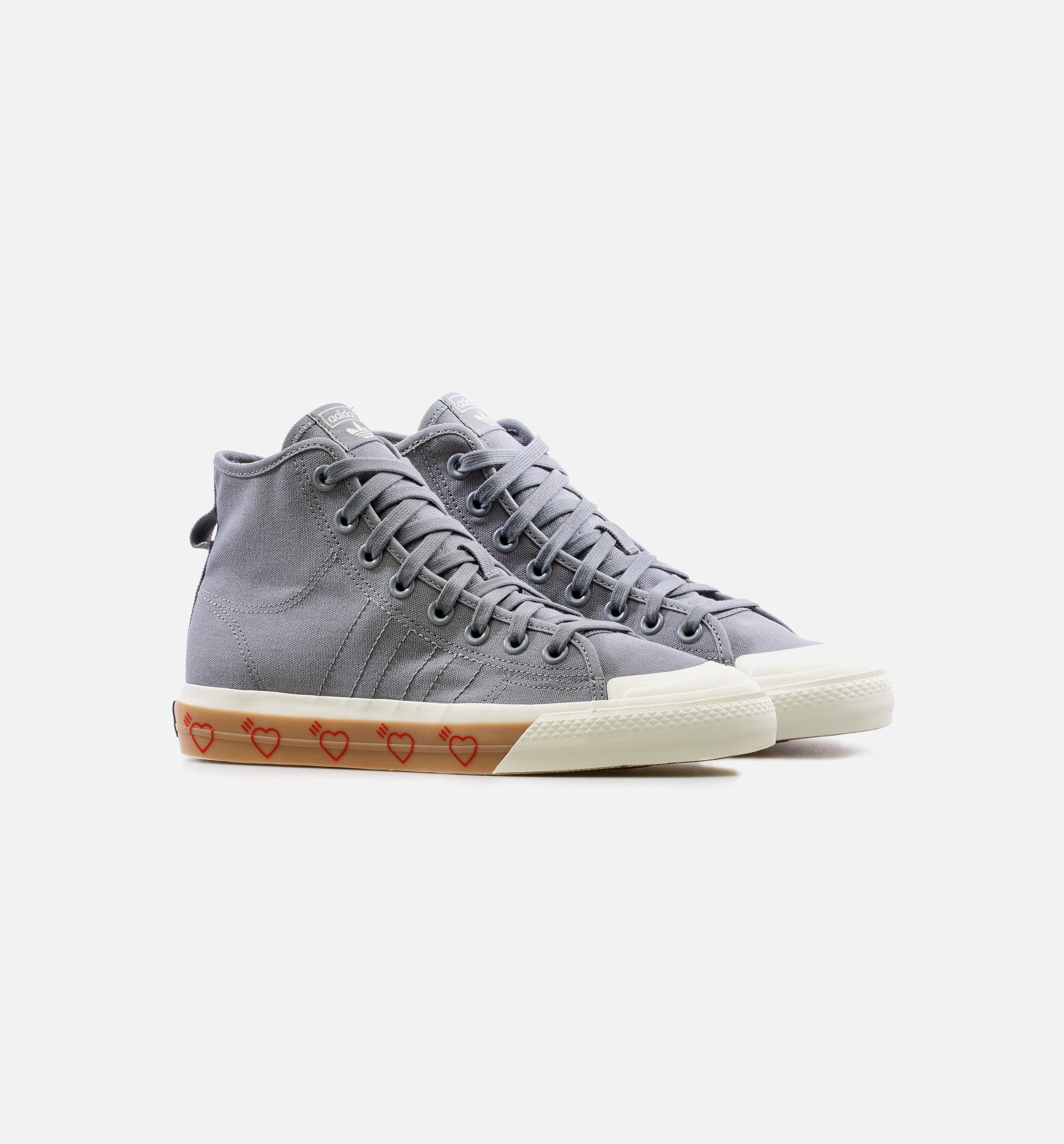 Human Made Nizza Hi Mens Lifestyle Shoe - Grey/White、mySite、dreamappss