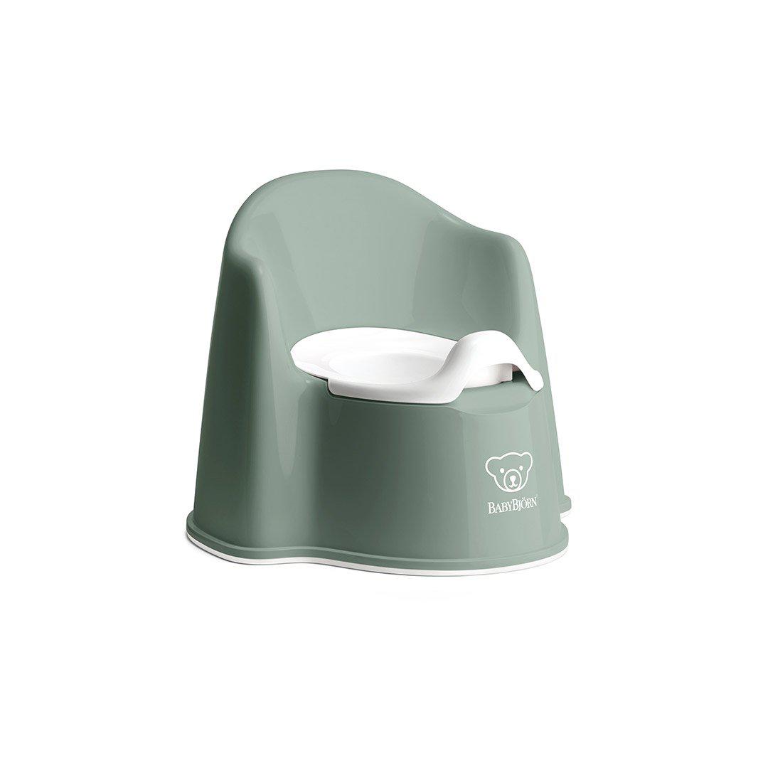  BabyBjorn Potty Chair - Deep Green/White、mySite、merchandisen