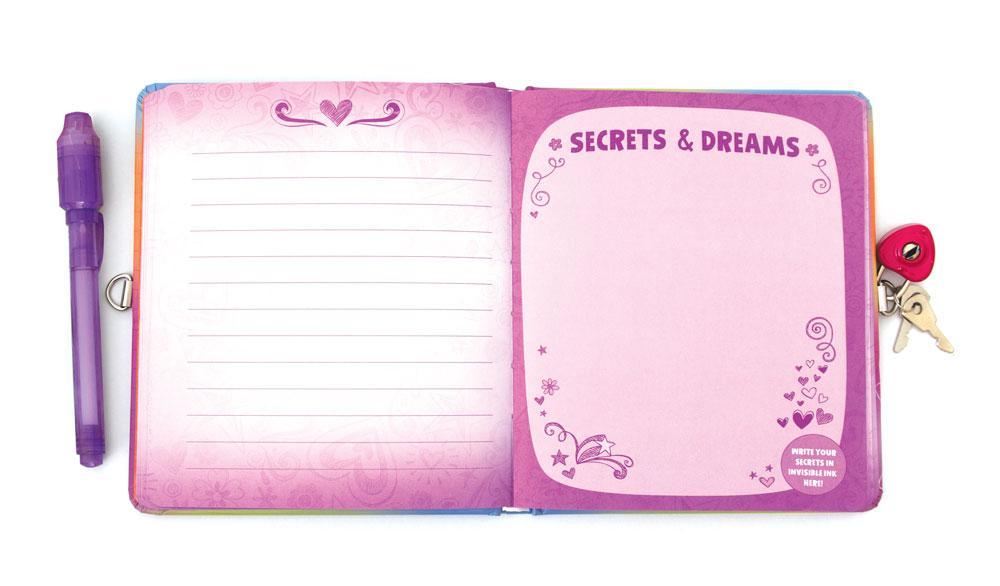  Locking Diary - Secrets and Dreams Invisible Ink、mySite、ghnorth