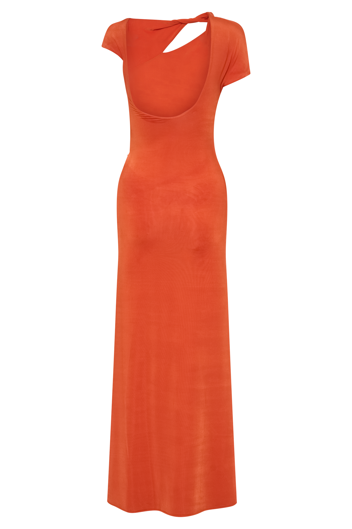 Kaida Slinky Maxi Dress With Hardware - Burnt Orange、mySite、solidvoid
