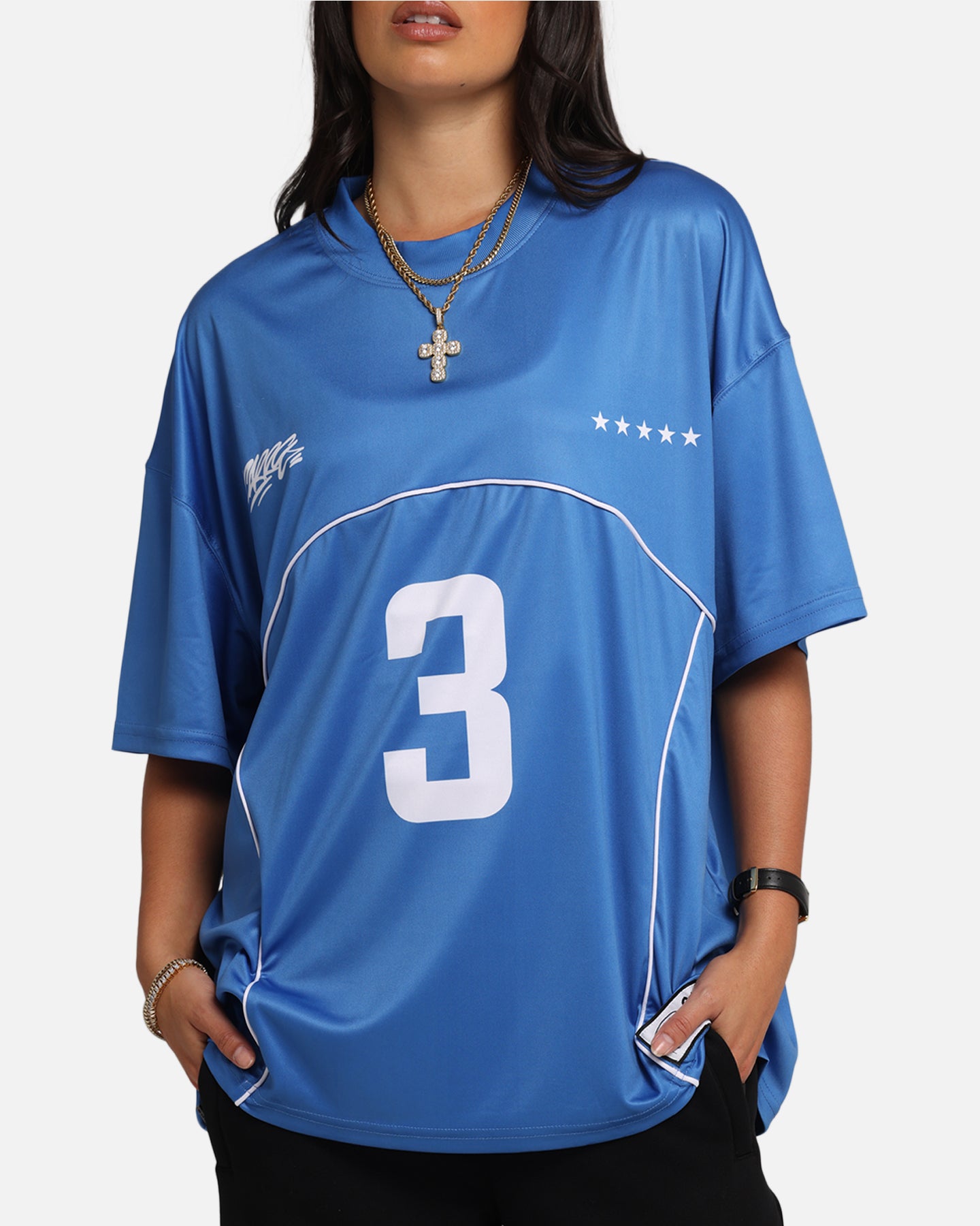 Carre Trainer T-Shirt Blue、mySite、zt4zffjzw