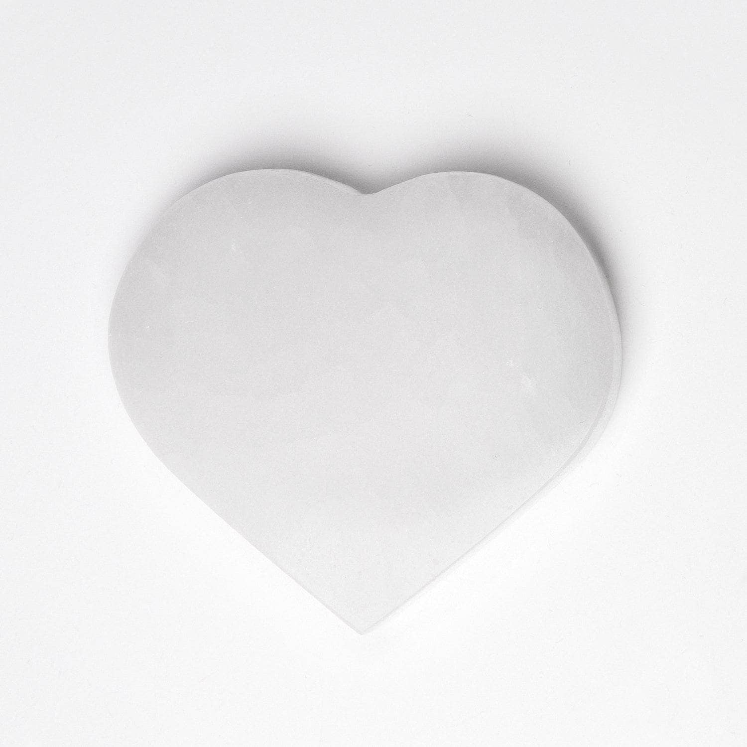 Selenite Heart Recharging Stone、mySite、hinf8tx79