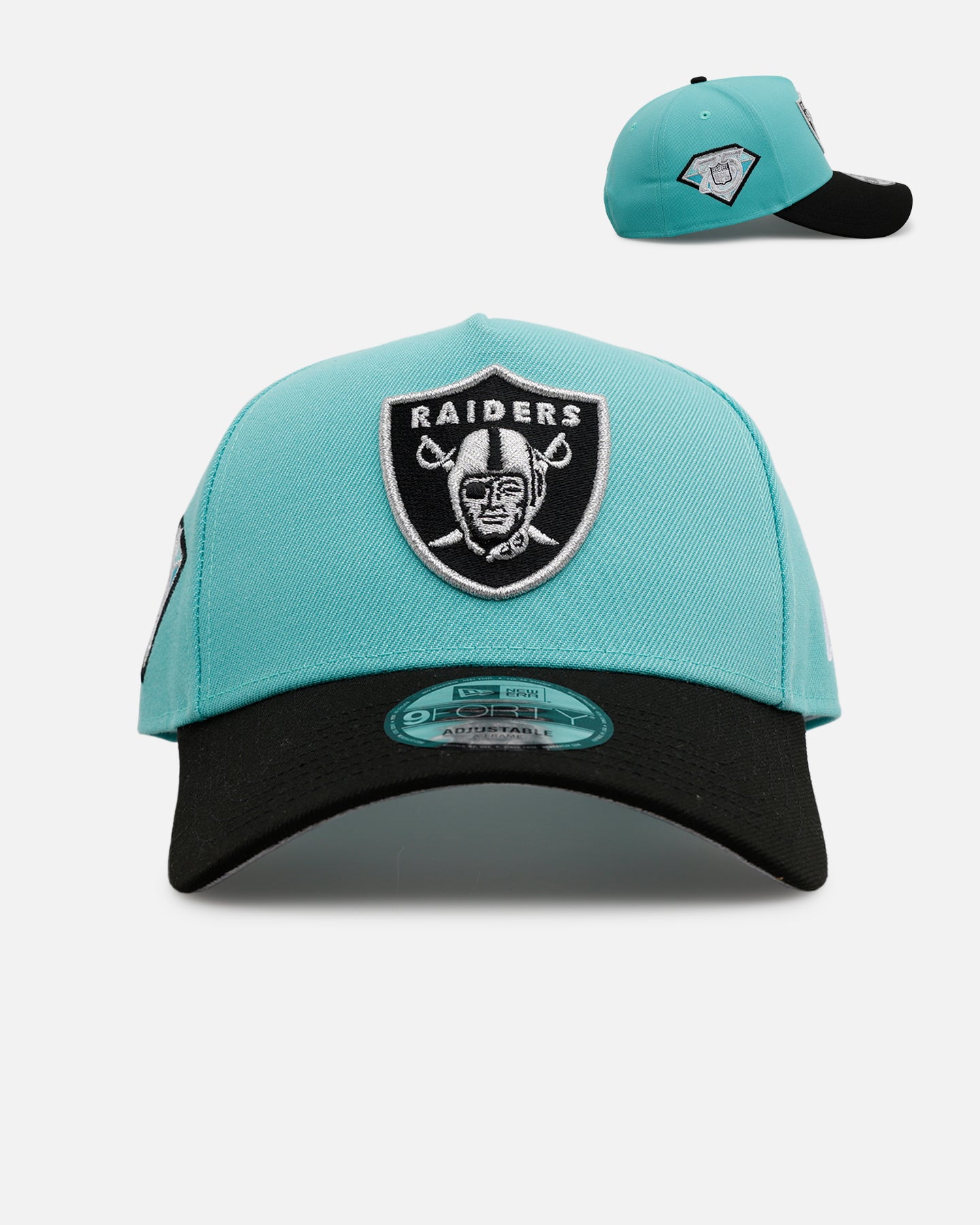 New Era Las Vegas Raiders 'Diamonds Are Forever' 9FORTY A-Frame Snapback Mint、mySite、zt4zffjzw