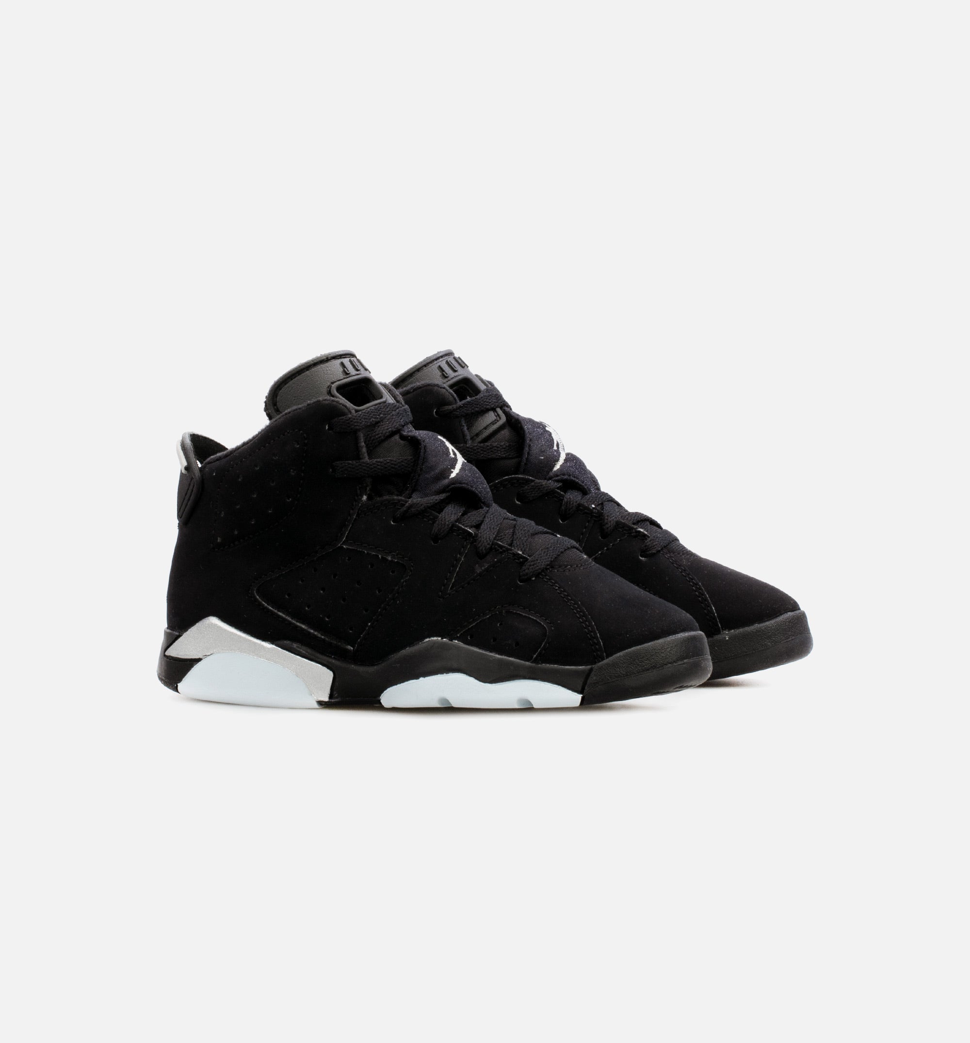 Air Jordan 6 Retro Metallic Silver Preschool Lifestyle Shoe - Black、mySite、dreamappss