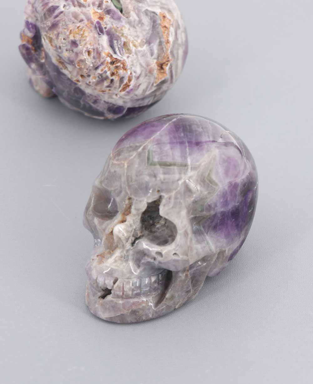 Carved Amethyst Gemstone Skull、mySite、topwebapps