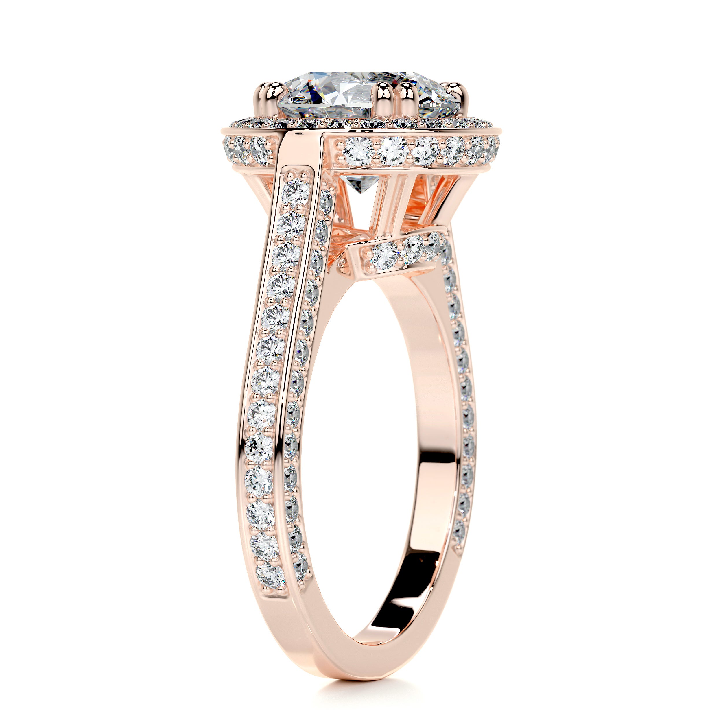 Lynn Diamond Engagement Ring -14K Rose Gold、mySite、hinf8tx79
