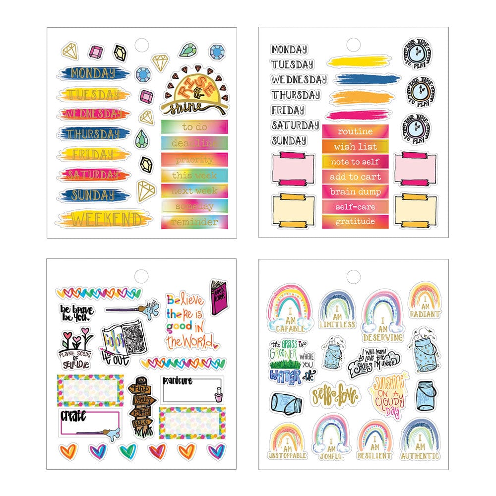  Planner Stickers - Peel & Heal Studio Be Kind to Your Mind、mySite、ghnorth