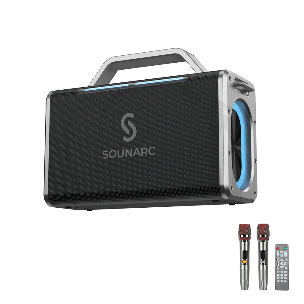 Sounarc K2 200W Portable Wireless Bluetooth Karaoke Speaker、mySite、fannypackpong