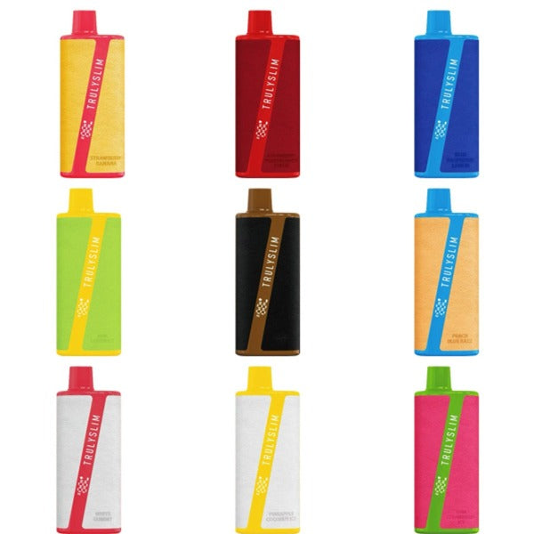 Truly Slim 8000 Puffs Disposable Vape 18mL 5 Pack、mySite、zt4zffjzw