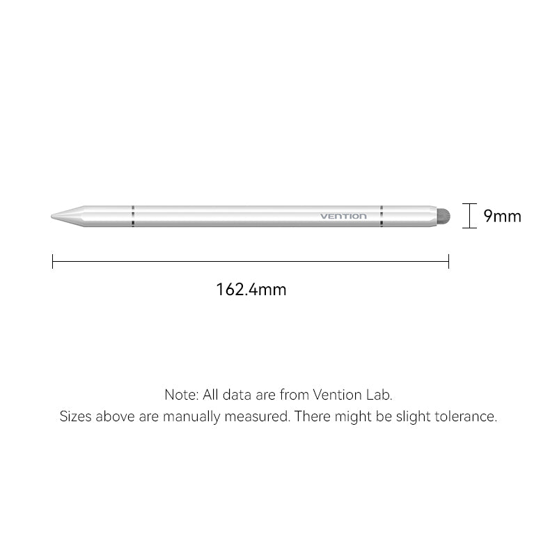 Vention 3-in-1 Magnetic Stylus Pen White Aluminum Alloy Type、mySite、fannypackpong