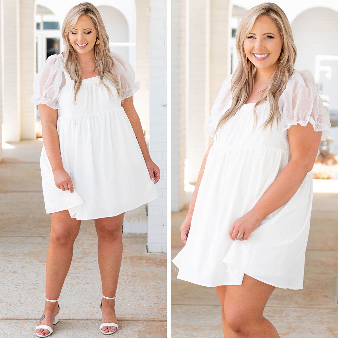  Eye For Detail Dress, Off-White、mySite、justintrudeaud