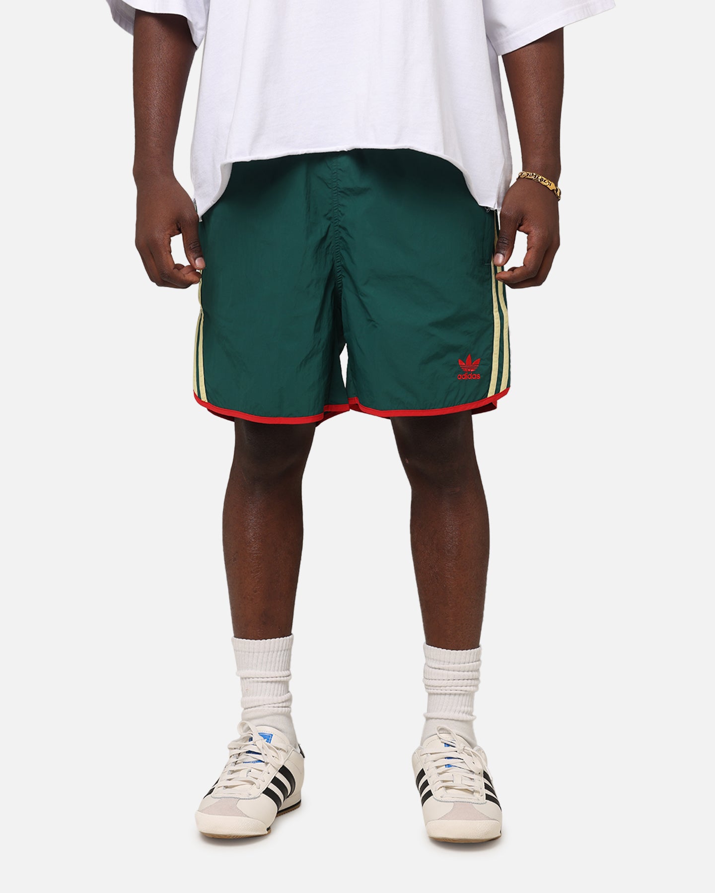 Adidas Adicolor Classics Sprinter Shorts Green/Yellow、mySite、zt4zffjzw