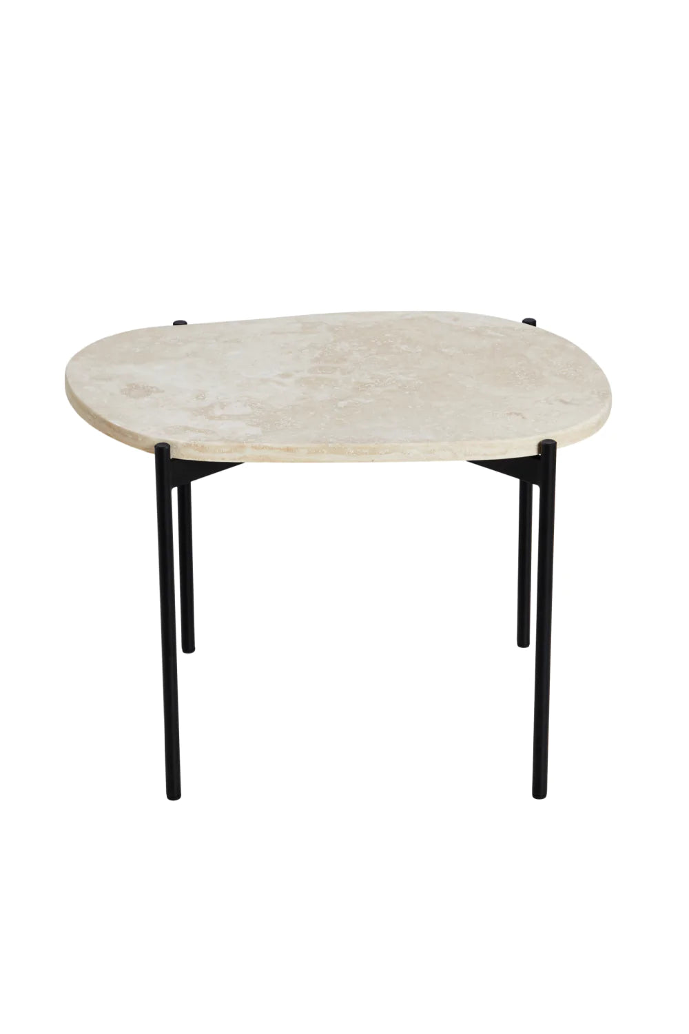White Travertine Occasional Table M | WOUD La Terra、mySite、neckold