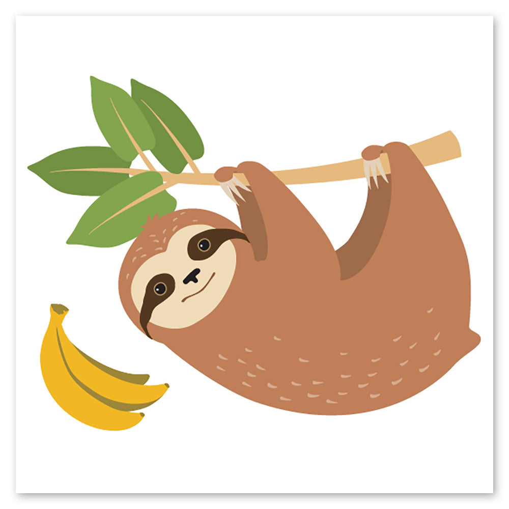  Cheerful Sloth Sticker、mySite、ghnorth