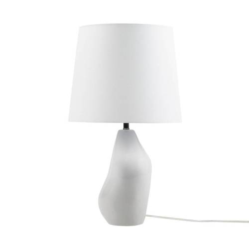 Asymmetrical Ceramic Table Lamp Grey See below、、eastwooduniform
