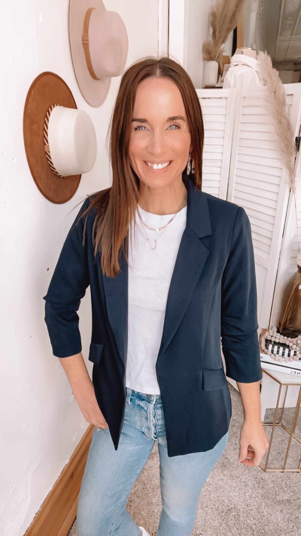 Amanda’s Navy Blazer、mySite、garagedoors4me