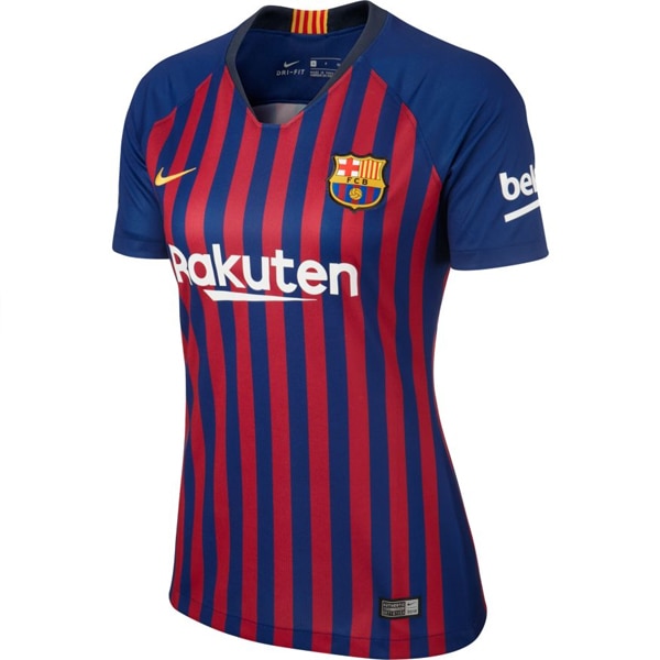 Nike Women's FC Barcelona 18/19 Home Jersey Deep Royal Blue/Unisversity Red、mySite、noshort