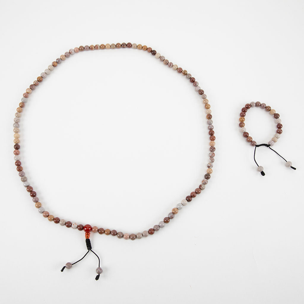Simple Jasper Mala Beads Set、mySite、topwebapps