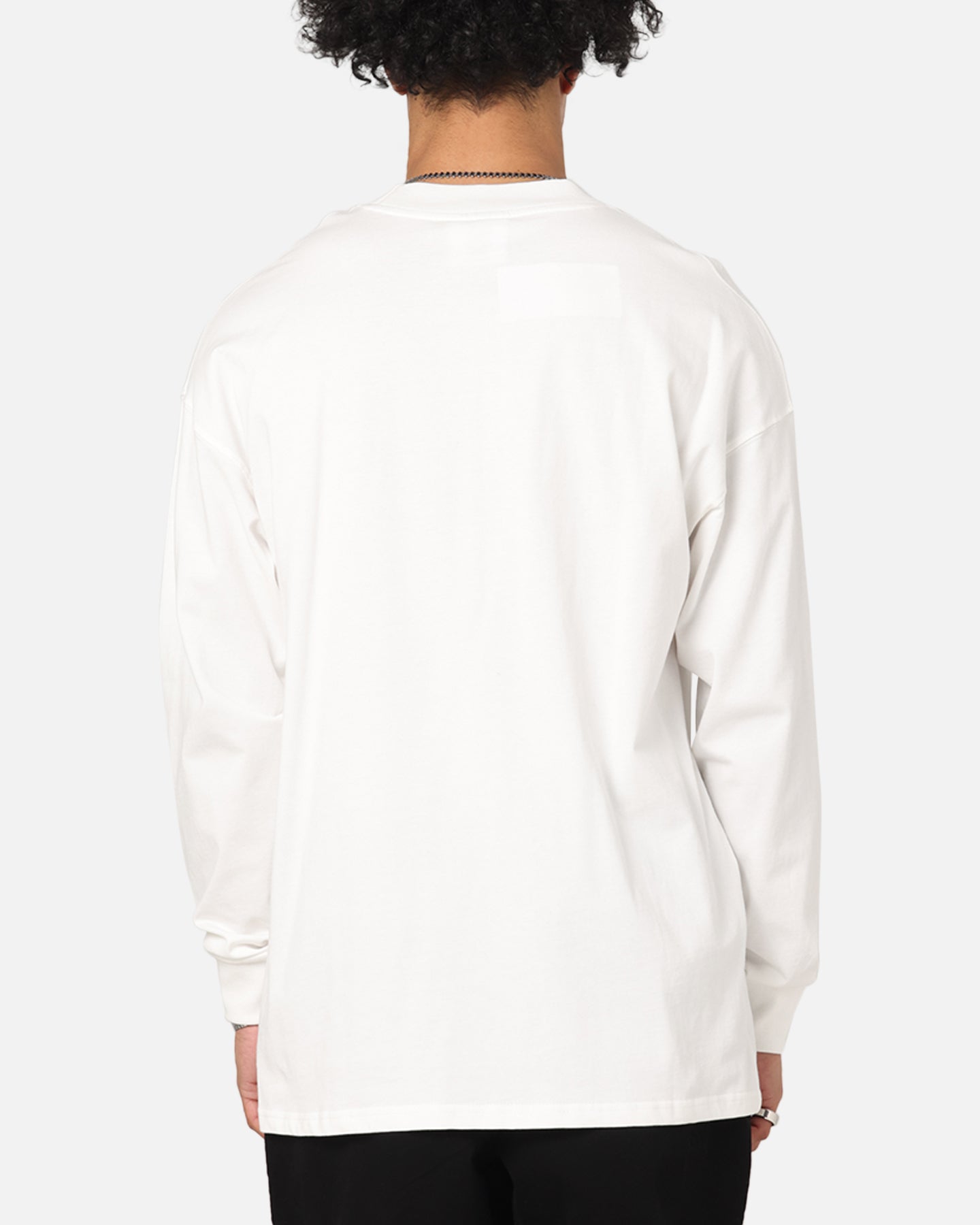 Carre Global Oversized Long Sleeve T-Shirt Off White、mySite、zt4zffjzw