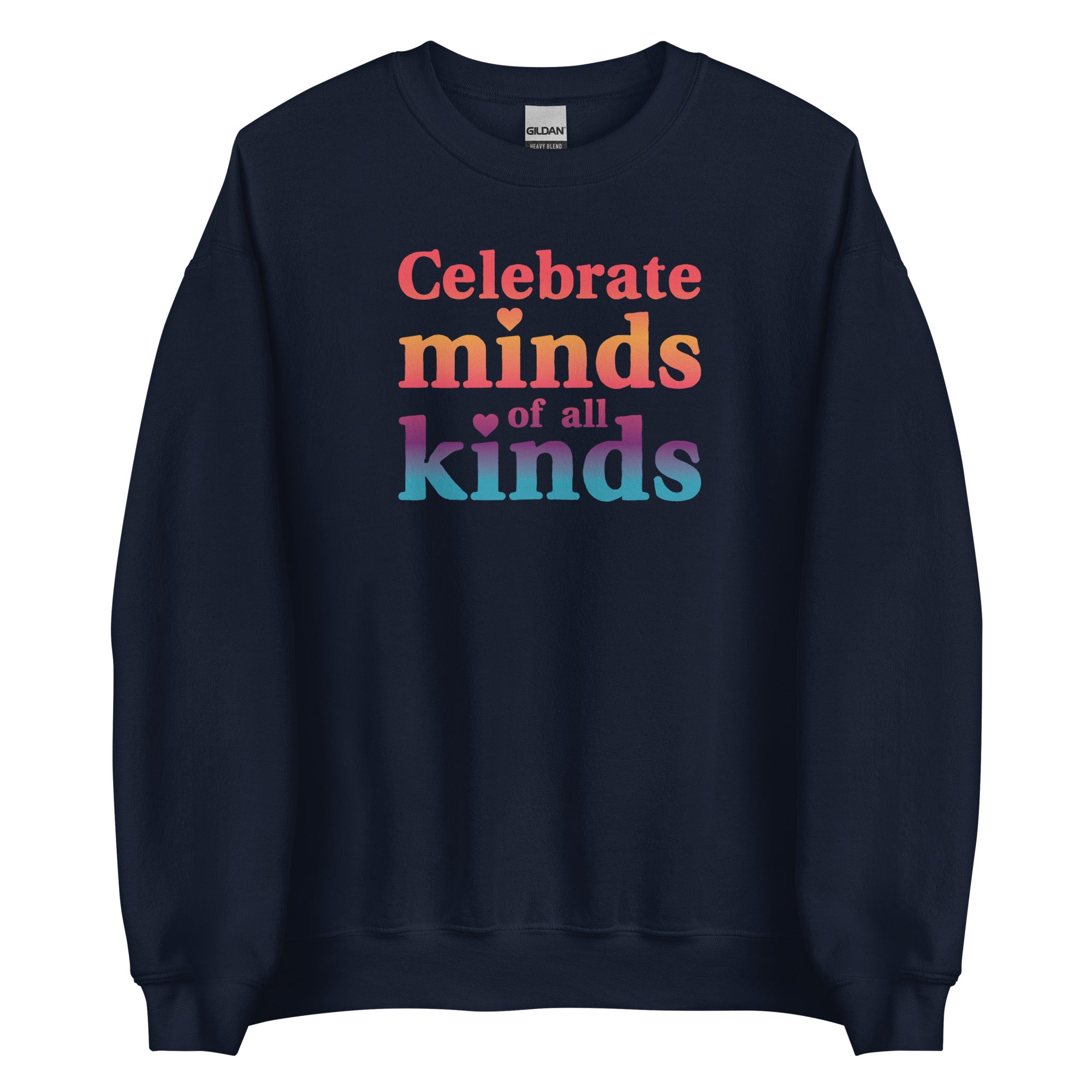 Celebrate Minds of All Kinds Crewneck Sweatshirt、mySite、camillekostekn