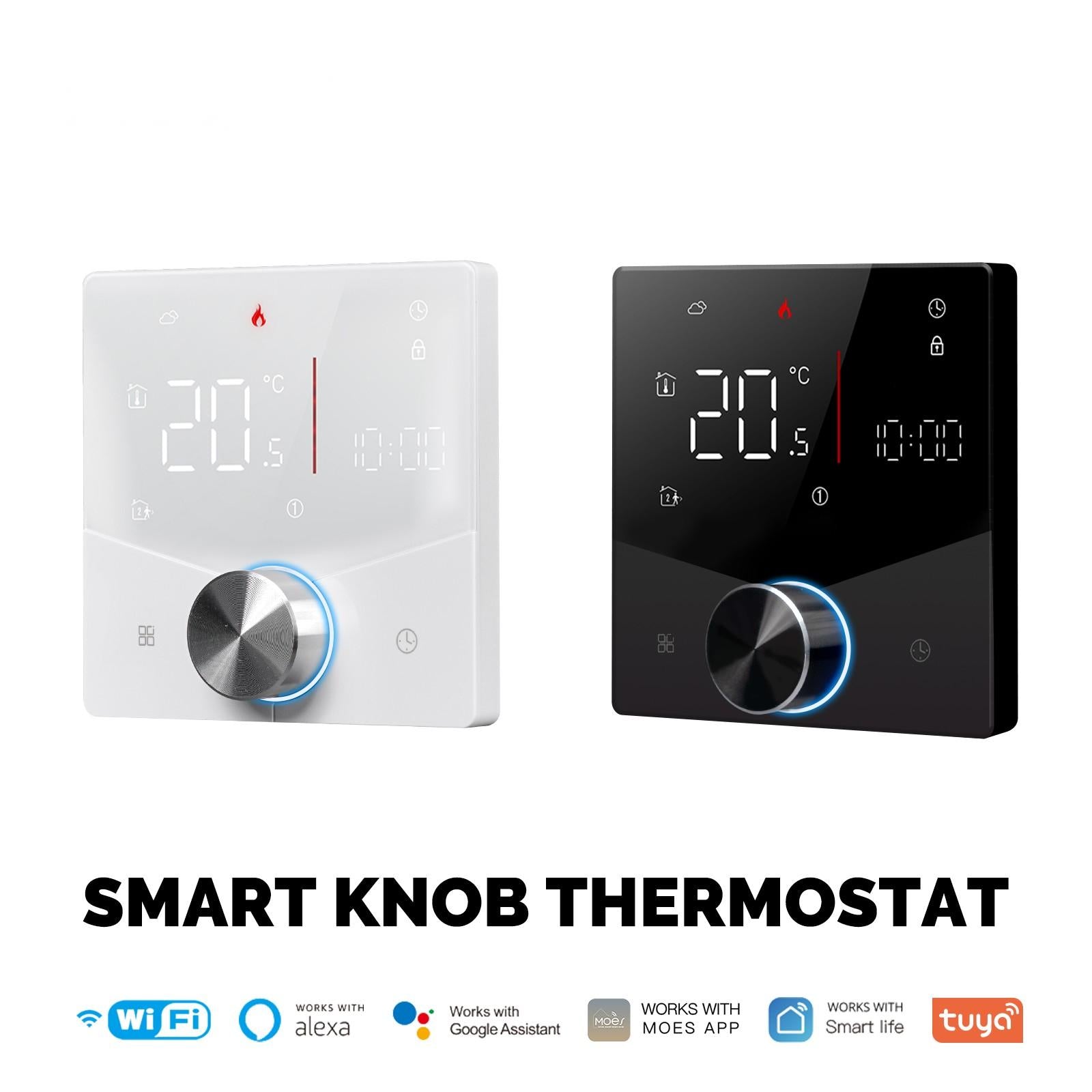 WiFi Smart Thermostat Temperature Controller for Water/ Electric /Gas /Boiler Floor Heating、mySite、fannypackpong