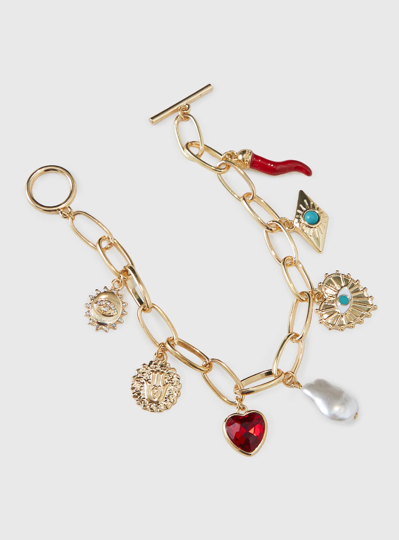 So Spicy Charm Bracelet Gold、mySite、solidvoid