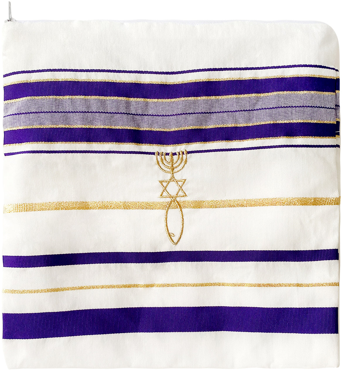  HolyLandMarket Mens Messianic Shawl/Tallit - The Messiah Tallit、mySite、elrpsem3k