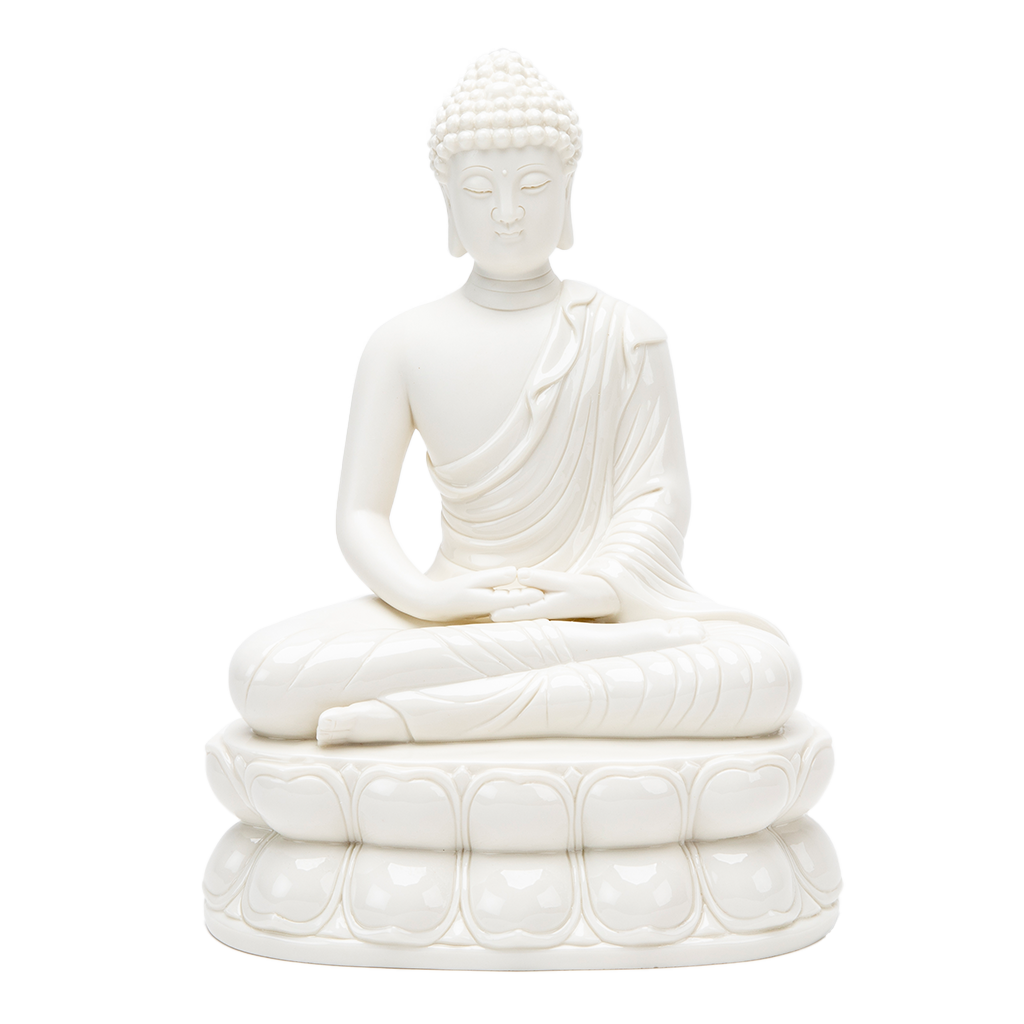 Porcelain Meditating Buddha Statue、mySite、topwebapps