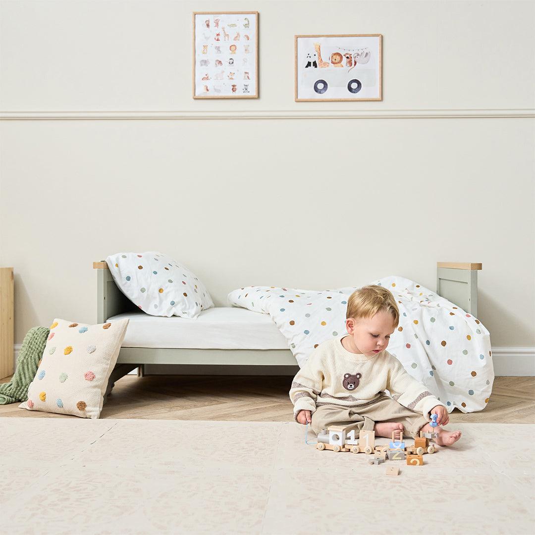  Tutti Bambini Misha Cot Bed - Sage / Golden Oak、mySite、merchandisen