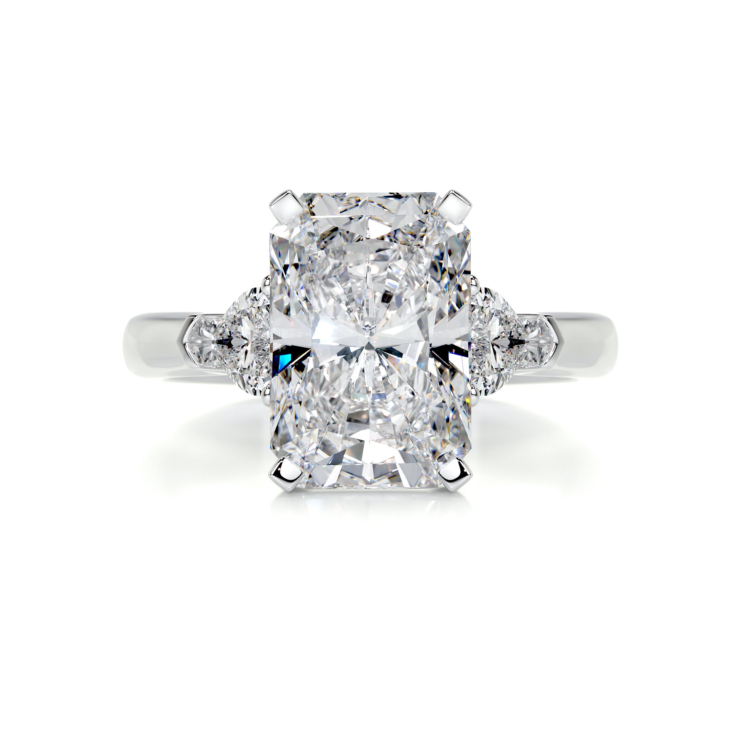 Kamala Diamond Engagement Ring -14K White Gold、mySite、hinf8tx79