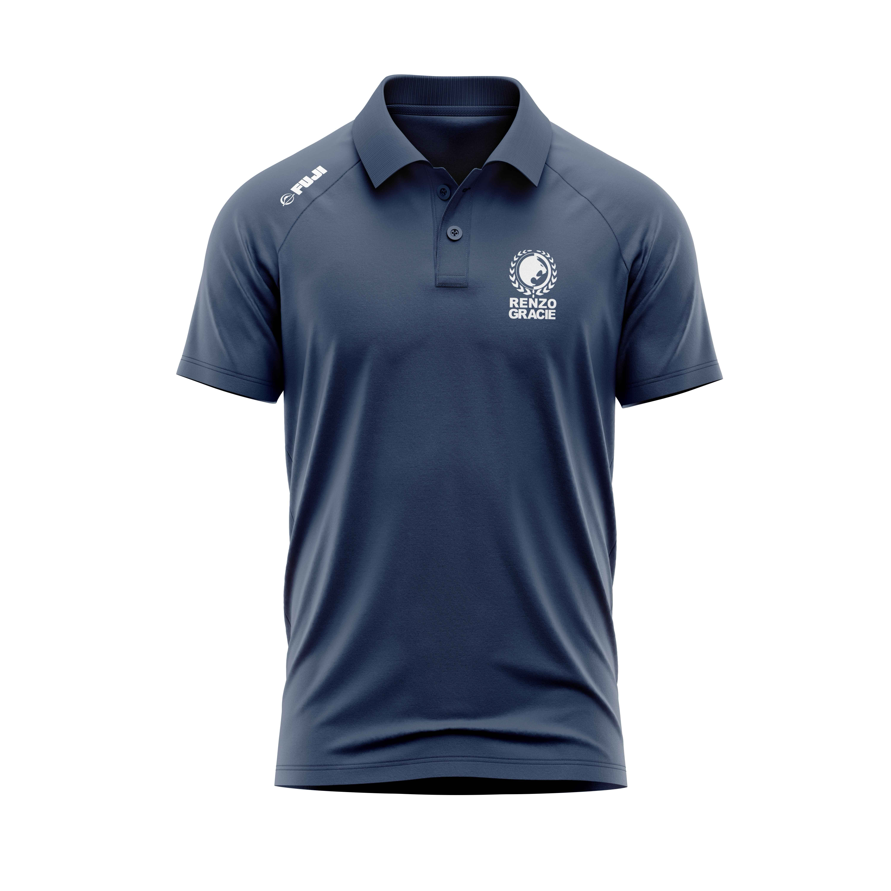 Renzo Gracie Performance Polo Navy、mySite、gigharbornorthrealestate